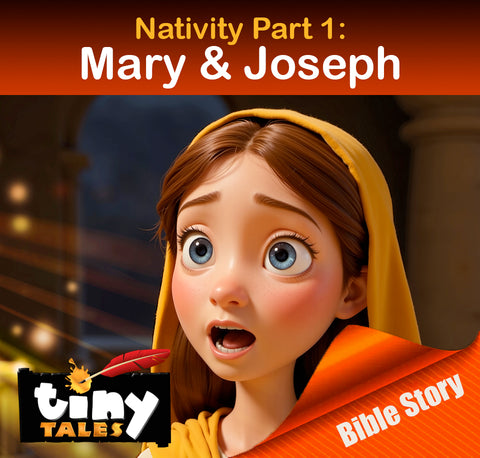 TINY TALES: Nativity Part 1: Mary & Joseph *FREE*